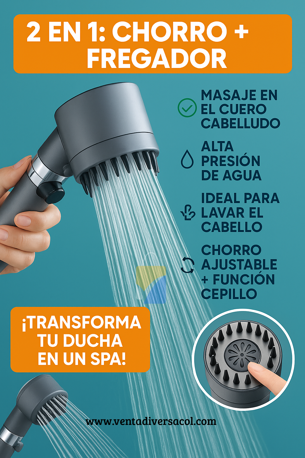 Hydra Spa - Convierte tu ducha diaria en una experiencia única.